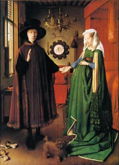 Giovanni Arnolfini and His Young Wife